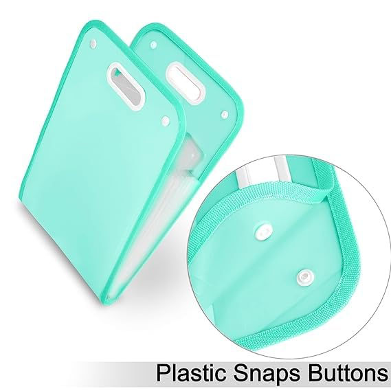 Thumbnail: Vertical Expanding File Folder 13 Pockets Accordion File Folder Organizer for A4