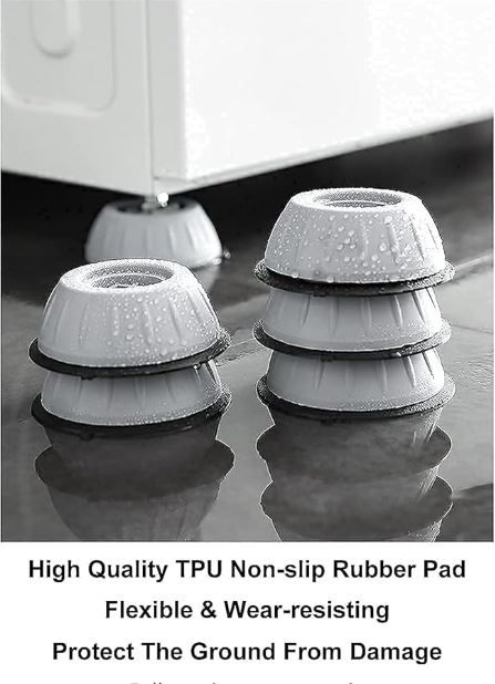 Thumbnail: Anti-Vibration Washing Machine Pads (4 pcs)
