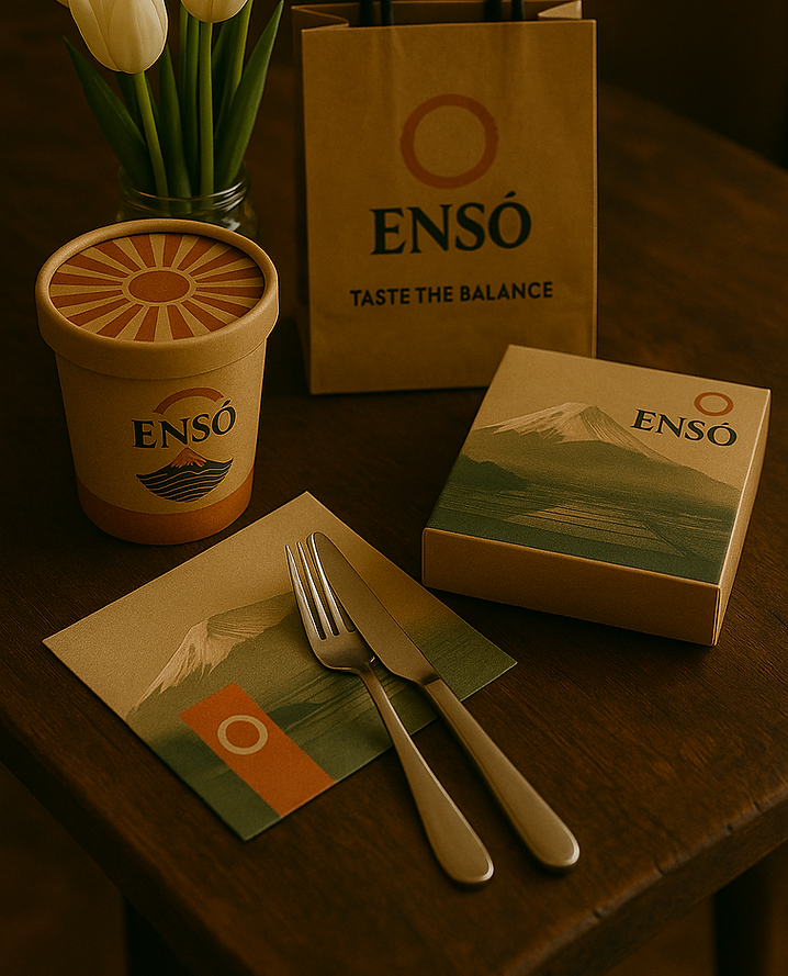 Ensó Reiswaffel-Verpackungen