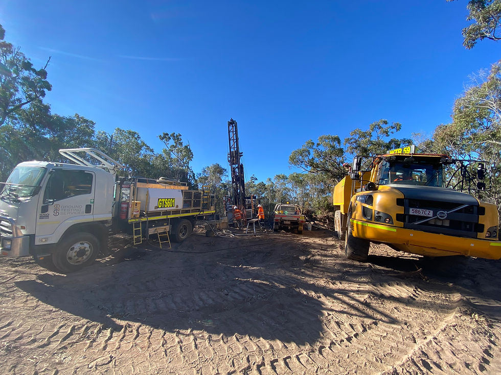 Preliminary geotechnical investigation of the site.