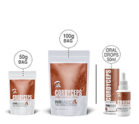 CORDYCEPS POUDRE Sachets de 50 & 100g