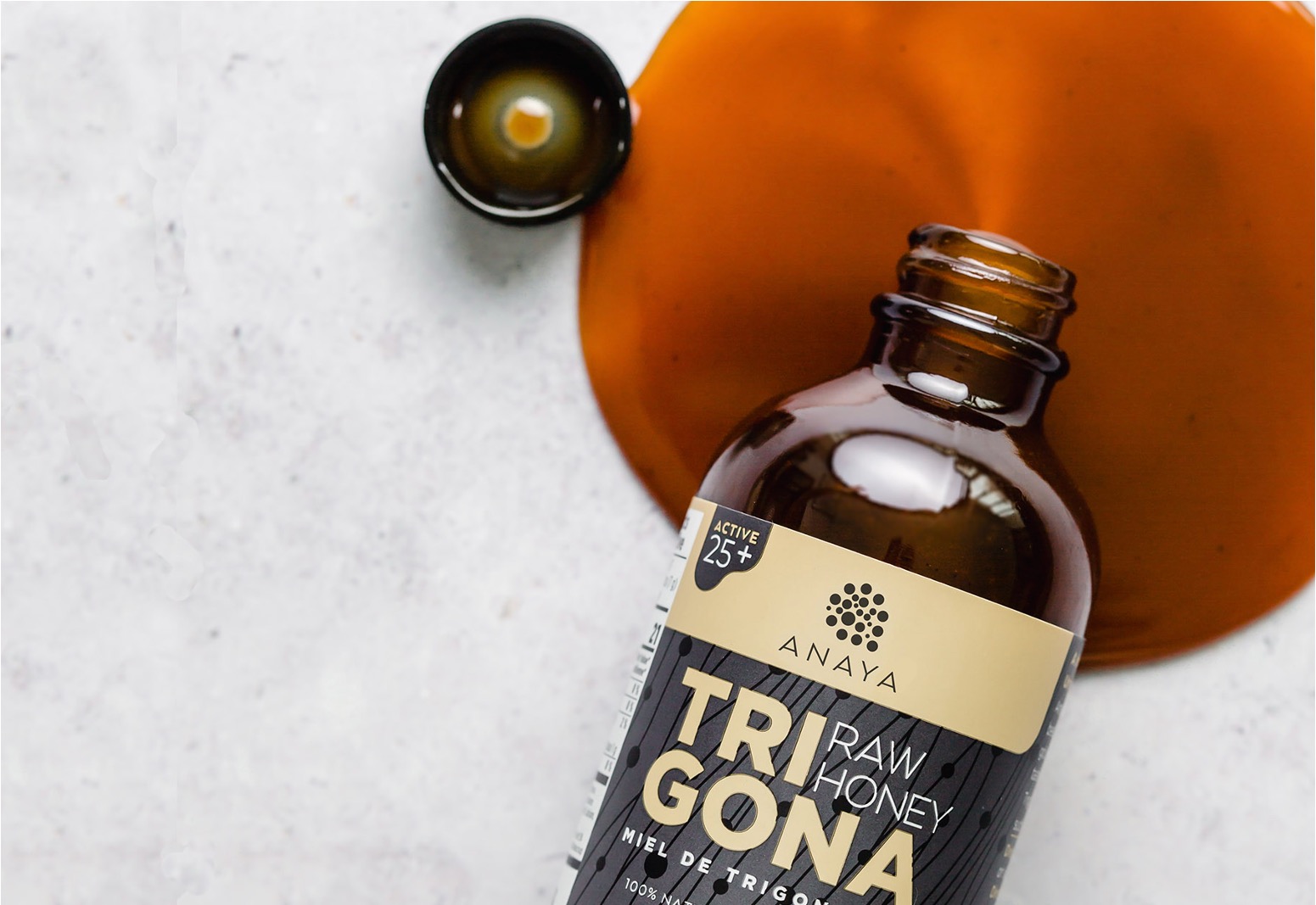 The thin, liquid texture of stingless bee honey