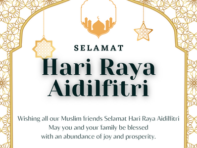 Selamat Hari Raya Aidilfitri