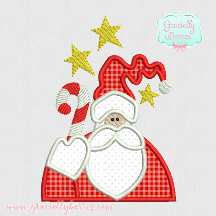 Matriz de Bordado Papai Noel GB012