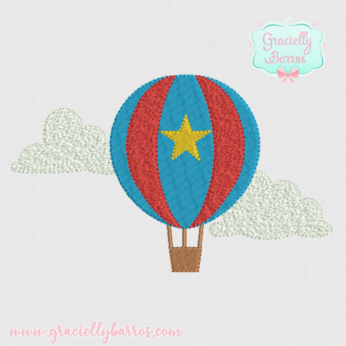 Matriz de Bordado Balão  GB001