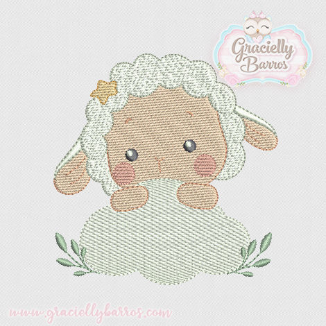 Matriz de Bordado Ovelha GB018