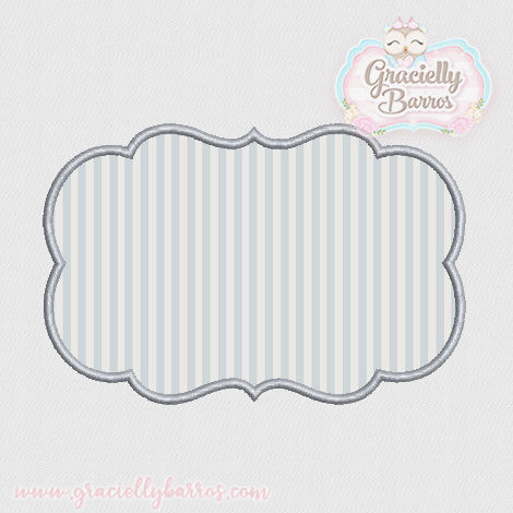 Matriz de Bordado Moldura GB153