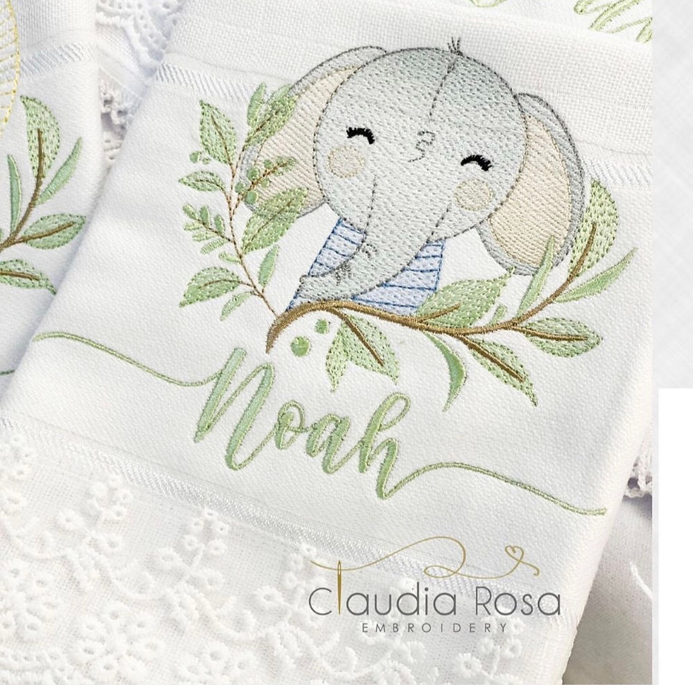 Elefante 38 - Sublime Matrizes De Bordado