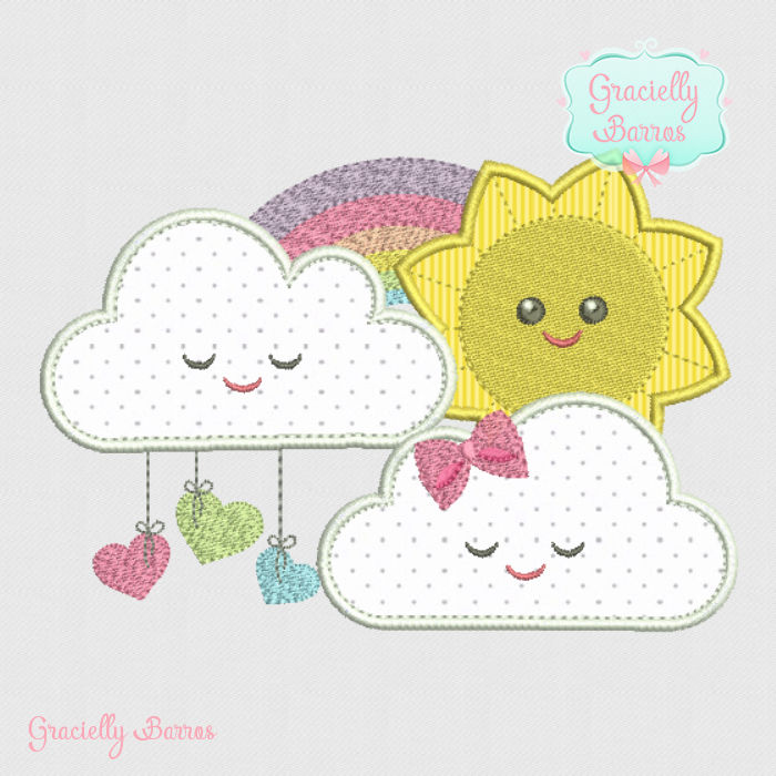 Matriz de Bordado Chuva de Amor GB01