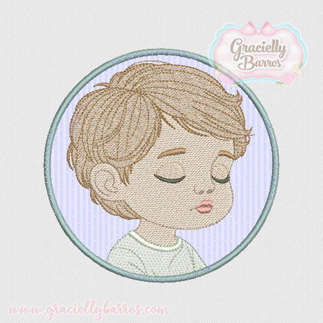 Matriz de Bordado Menino GB038 TAG