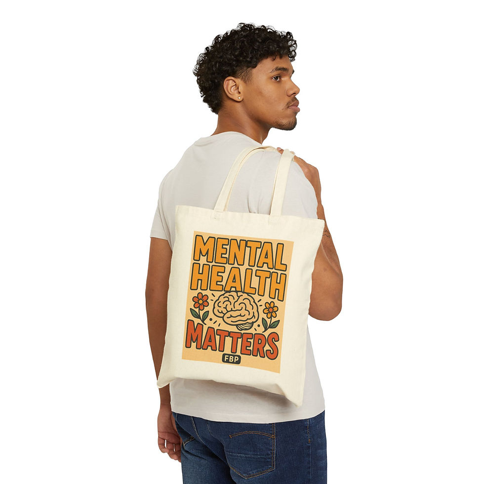 Thumbnail: Fueled By Pain – Mental Health Matters Tote