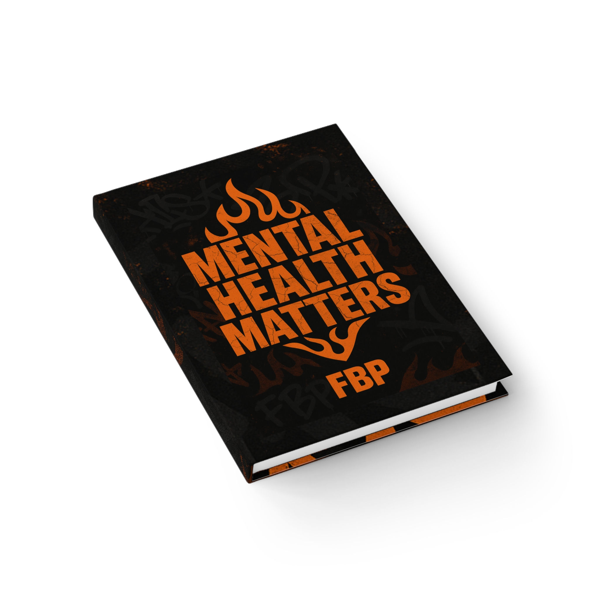 Fueled By Pain - Mental Health Writing Journal for Self-Care and Reflection