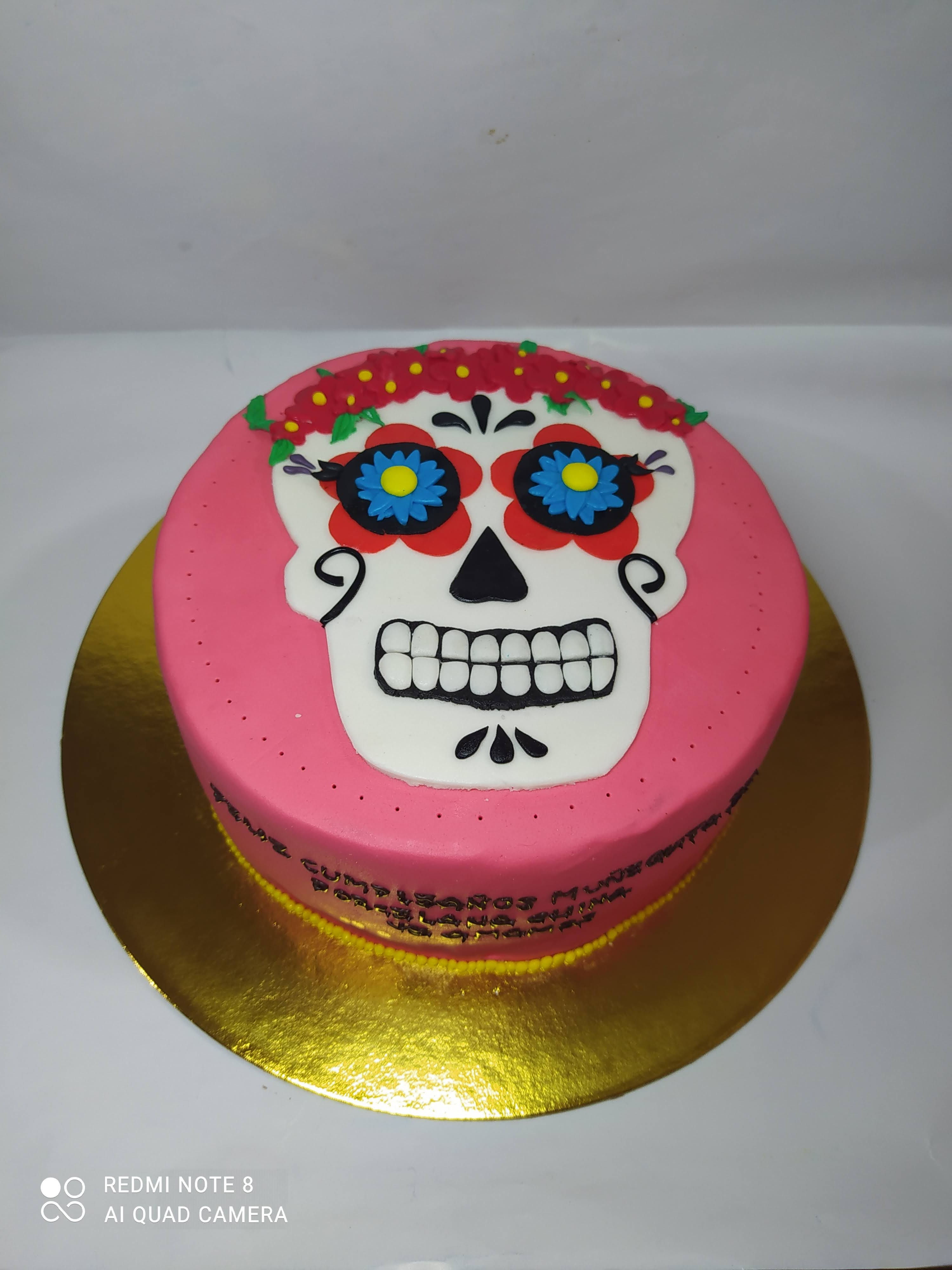 Torta de Calavera Catrina