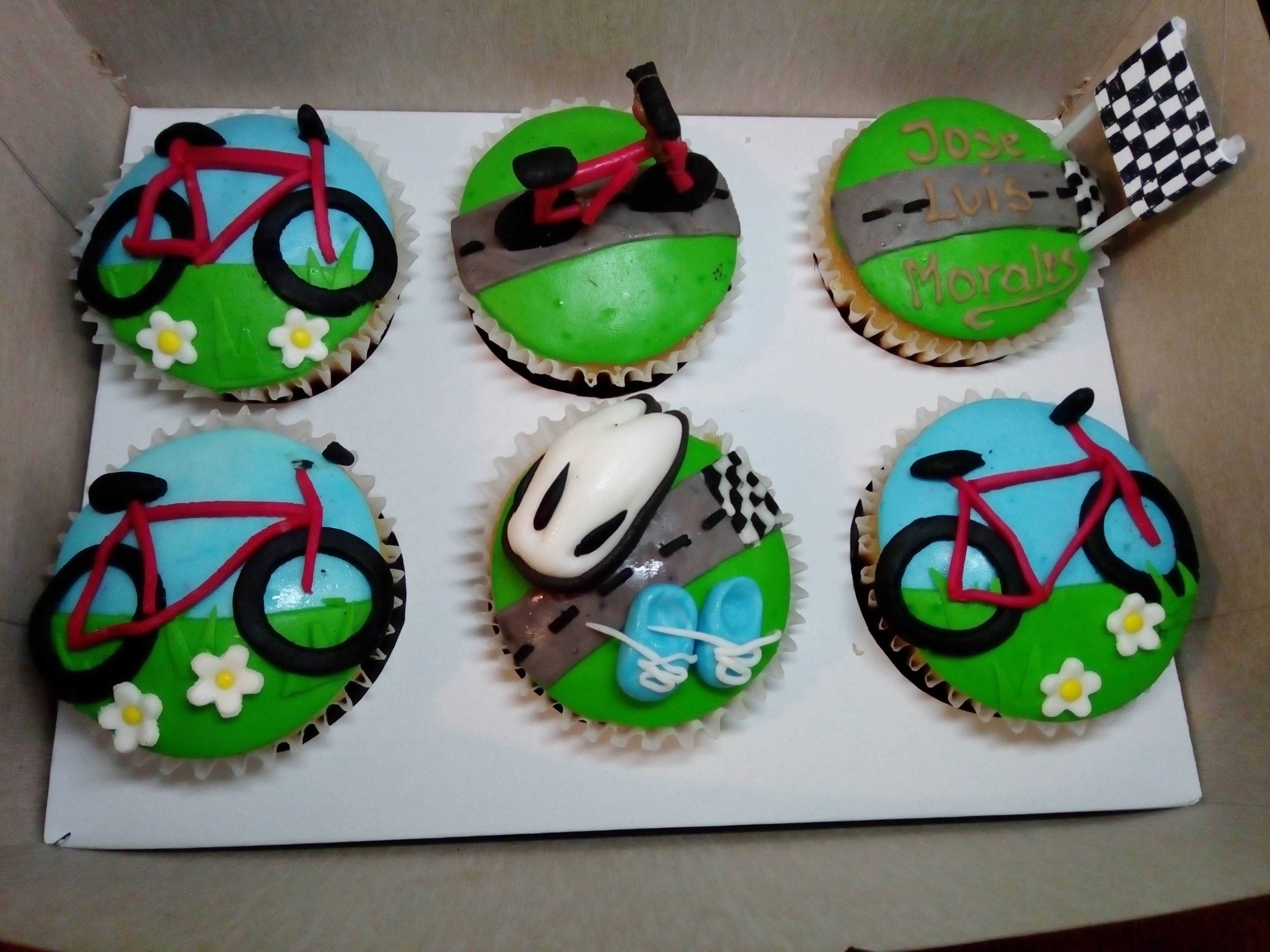 Cupcakes de Bicicleta