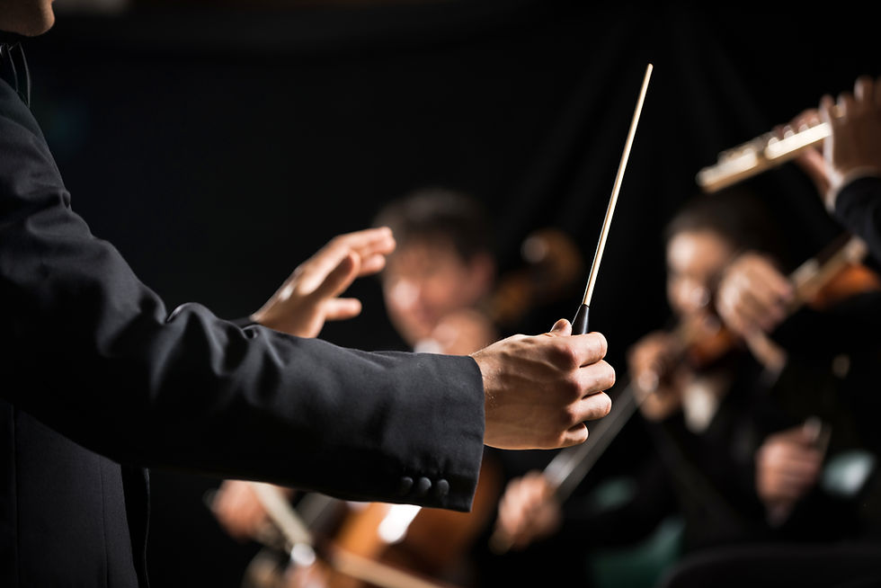 Orchestra Conductor Hands