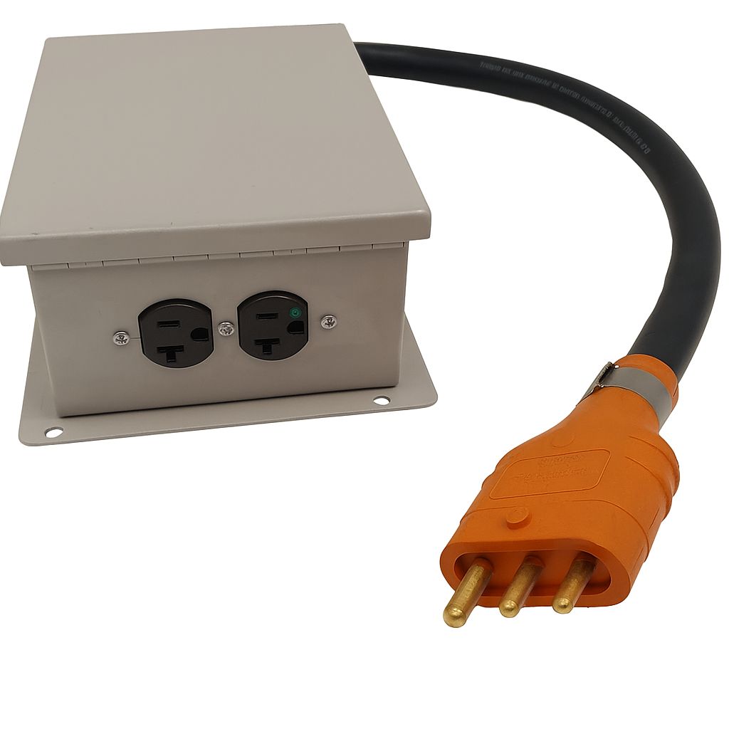 Plumbox (Dief Box) Joy mâle vers 3X20AC GFCI