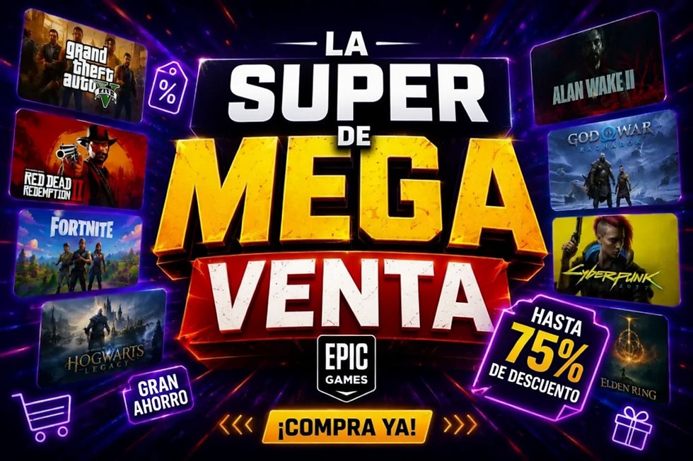 Mega Sale De epic Store llega con juegos gratis