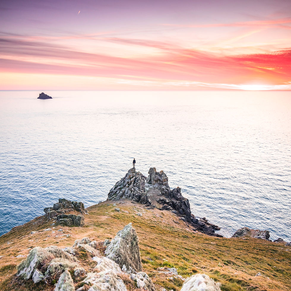 selfie at The Rumps, Cornwall. Must Watch Documentaries Fast Fashion