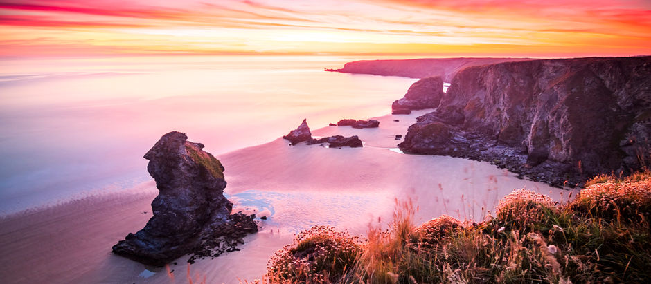 The Best Coastal Walks In Cornwall! A Top 5 List Of The Most Stunning & Scenic Coastal Paths!