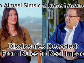 Disclosures Decoded: EU Regulations with Robert Adamczyk