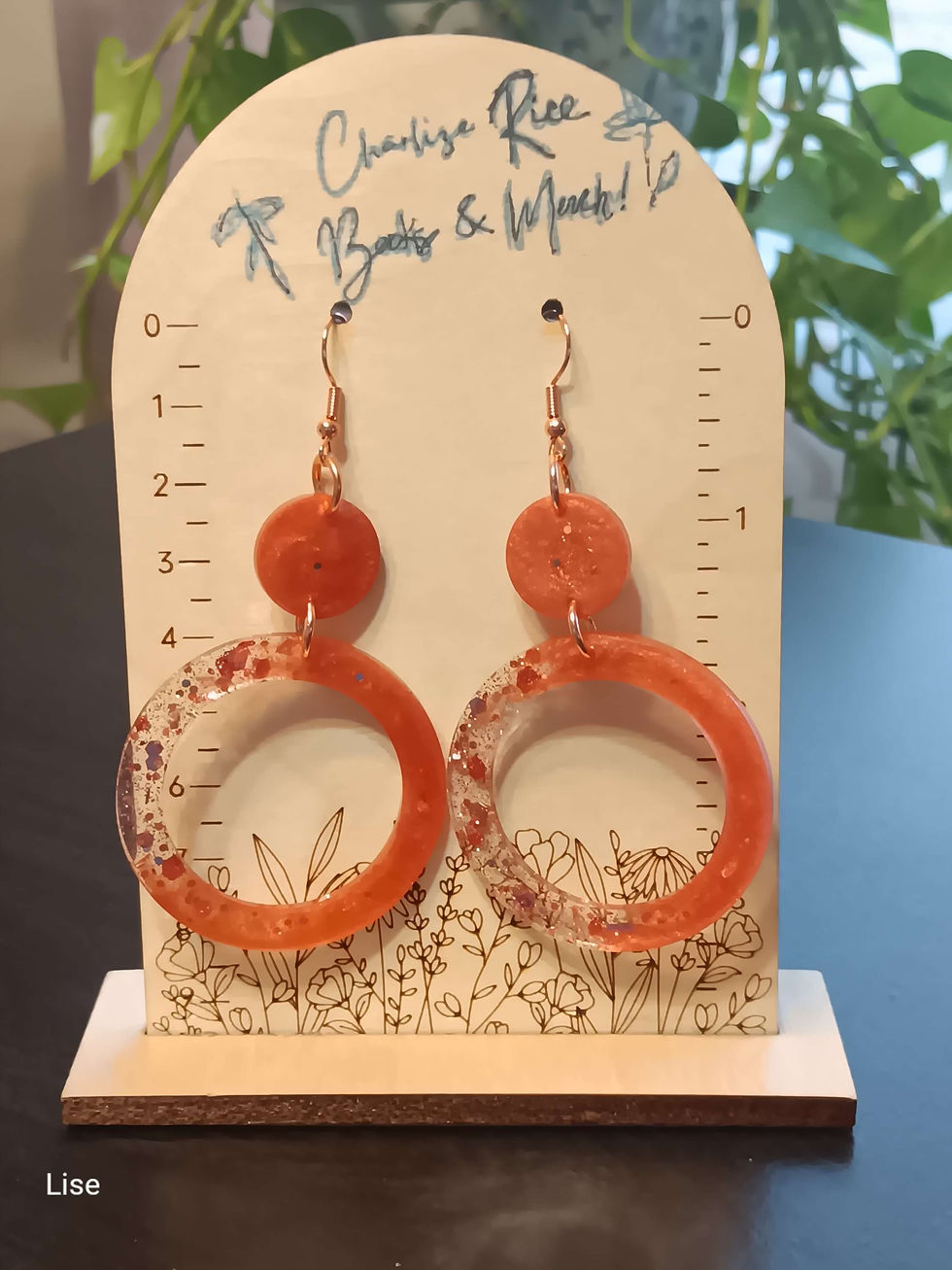 Miniatura: Drop Round Earrings