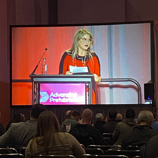Digital Revolution in Construction: Amy Marks, the Queen of Prefab, Shines at Advancing Prefab Event