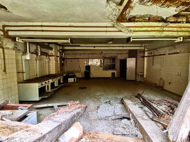 Erholungsheim Deutsche Reichsbahn, Alexisbad - Küche