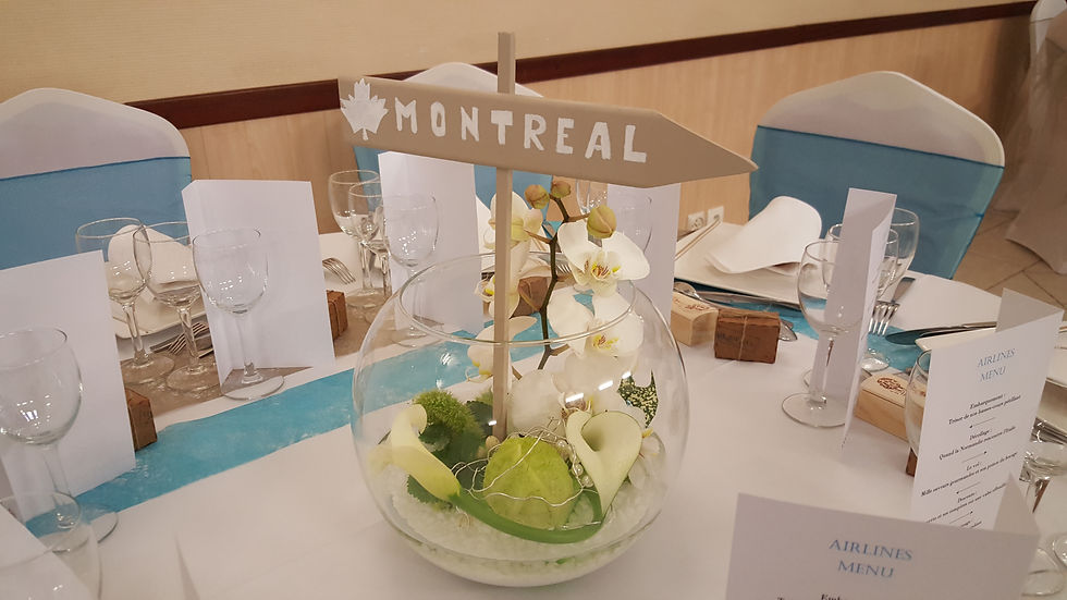 A la Fleuristerie / Décoration Table