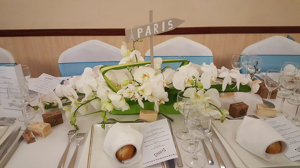 A la Fleuristerie / Décoration Table