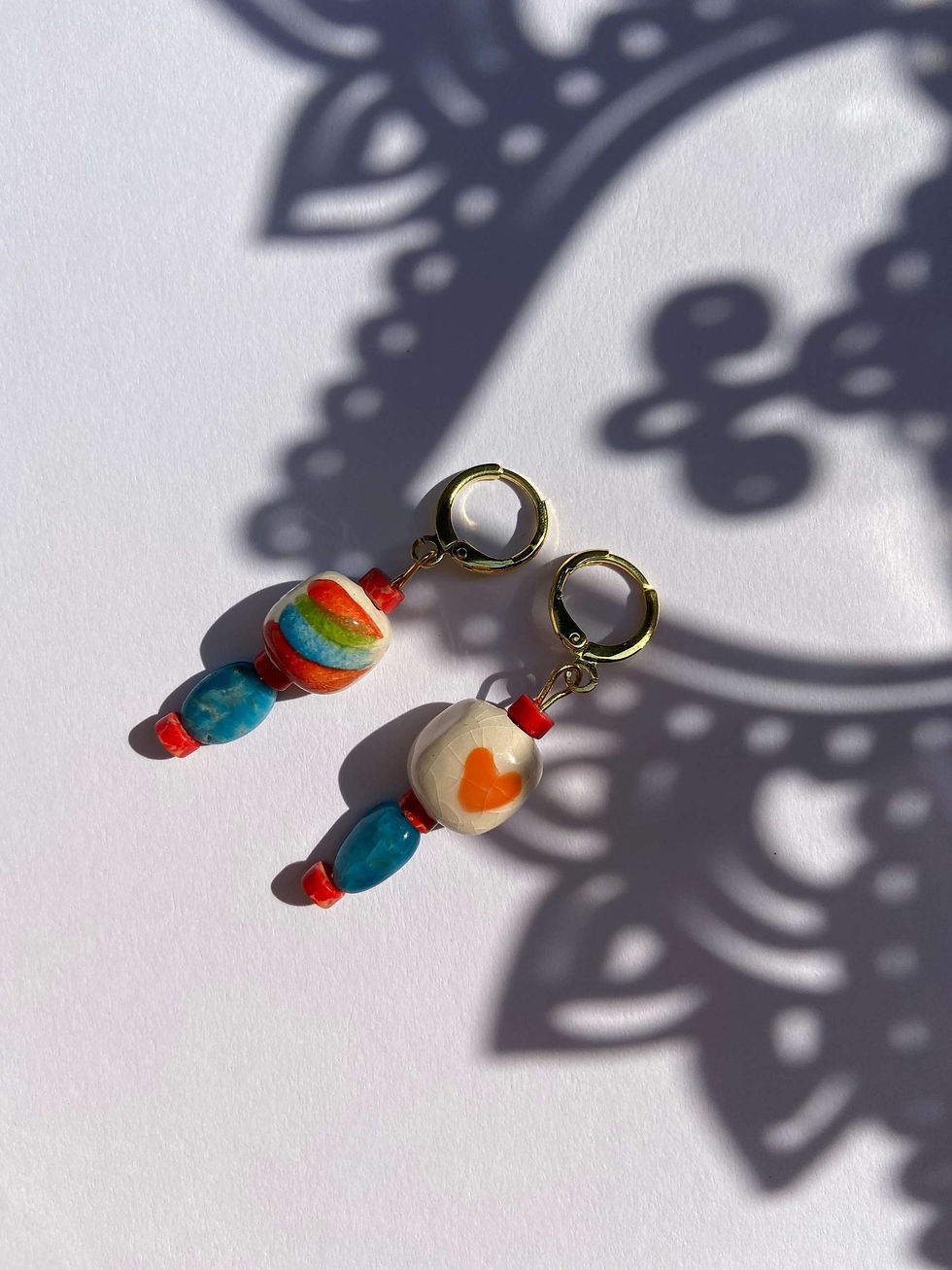 Miniatura: Brinco Jardim Flutuante