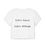 Thumbnail: Sizzling Saucy Women's Baby Tee – Extra Sauce, Extra Attitude