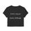 Thumbnail: Sizzling Saucy Women's Baby Tee – Extra Sauce, Extra Attitude