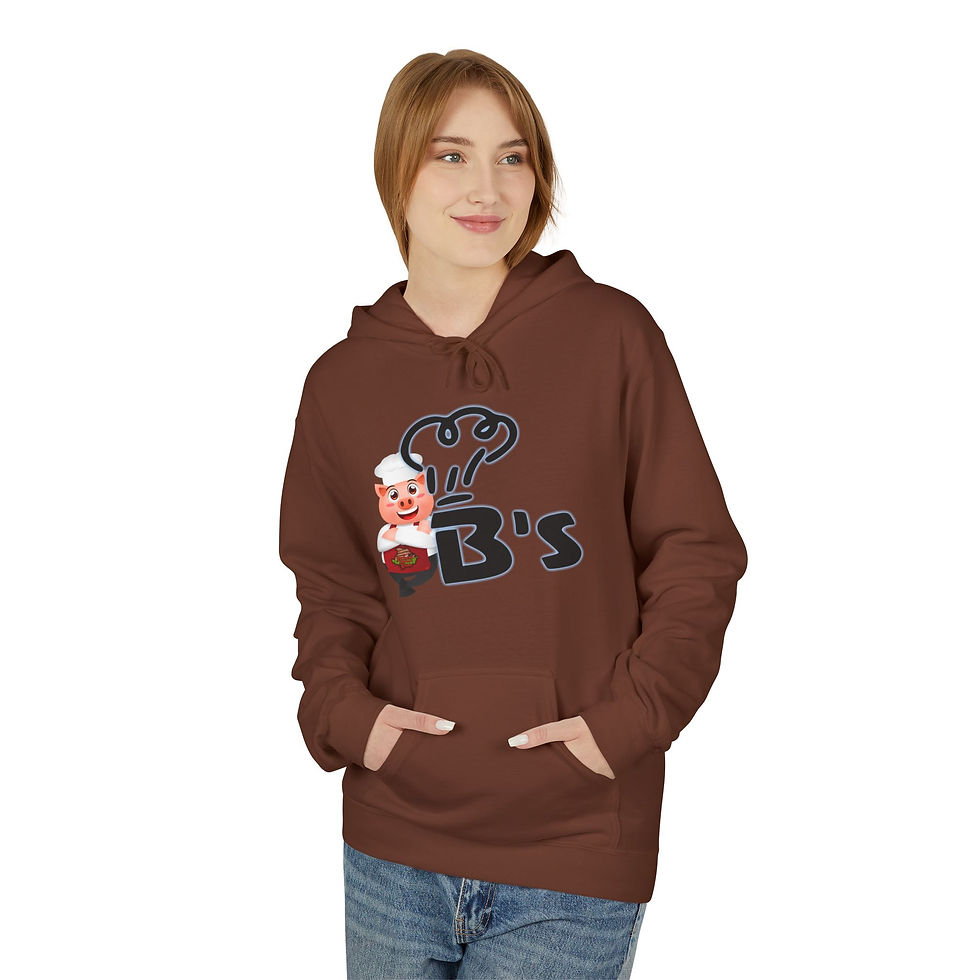 Thumbnail: Fleece Hoodie Sustainable Softstyle Drop Shoulder - Unisex