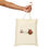 Thumbnail: Canvas Tote Bag - Durable Everyday Wear with 20" Handles - Natural/Black Colors
