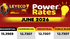 POWER RATES FOR THE MONTH OF JUNE 2026