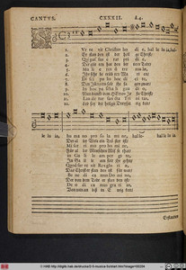 Surrexit Christus Dominus by Praetorius, from Musae Sion - image 2