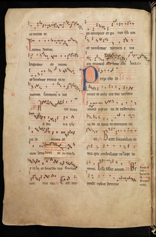 XIII century Cistercian Graduale from Romont