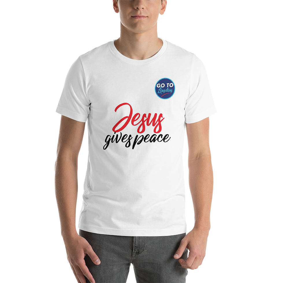 Go To London T-shirt - WHITE