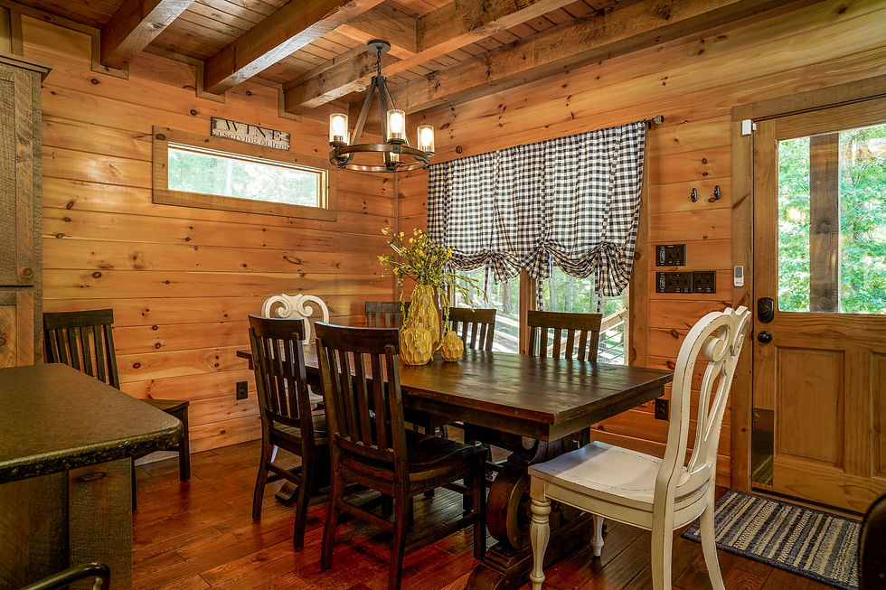 Staged Dining Room