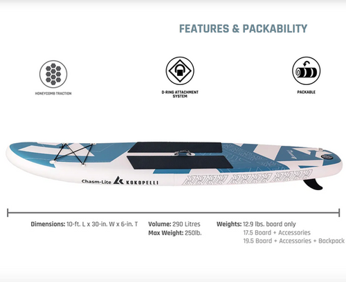 KOKOPELLI CHASM-LITE INFLATABLE SUP ココペリ Kokopelli Chasm-Lite Inflatable SUP