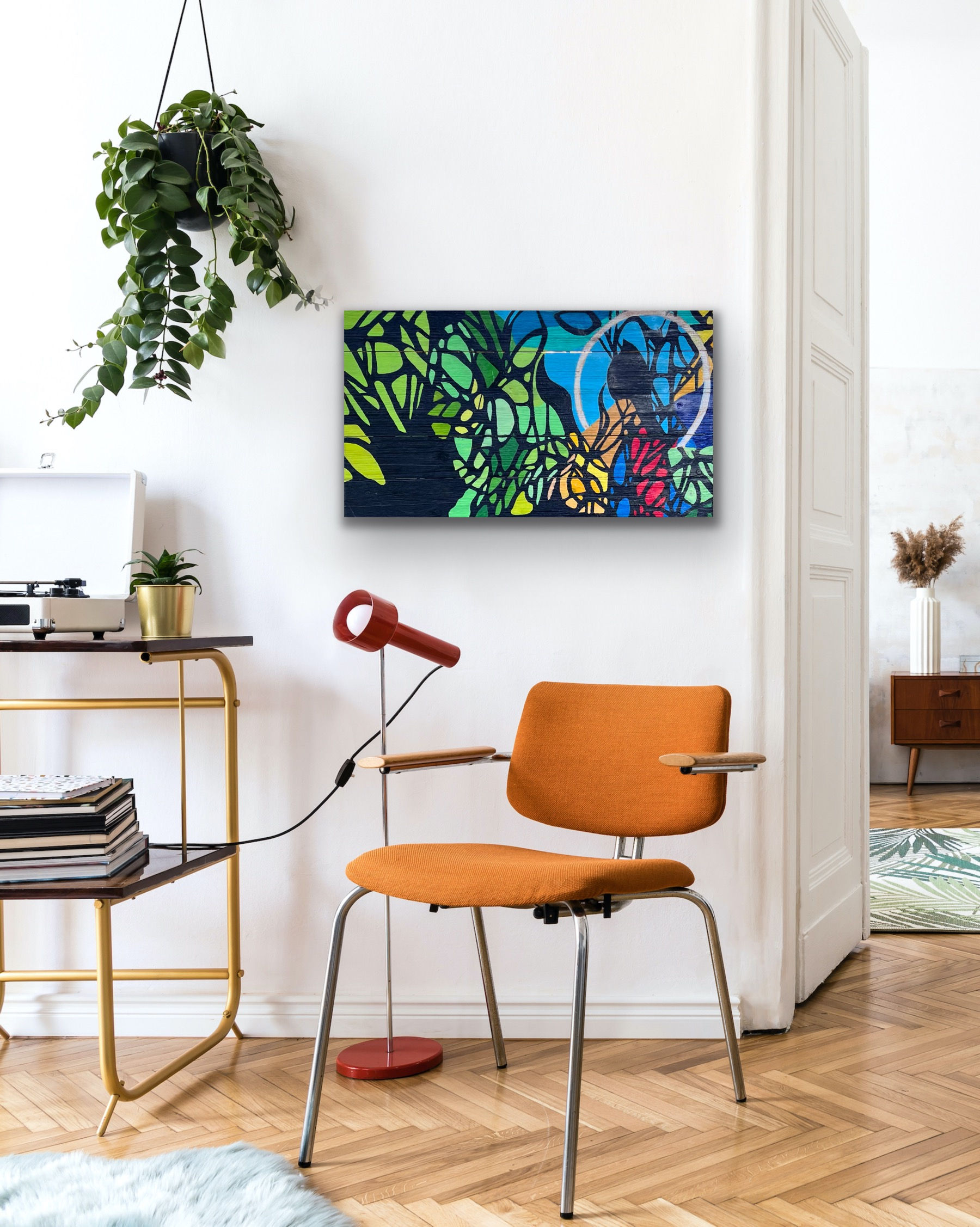 Story Time II (on wood)