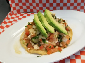 Ceviche Tostada