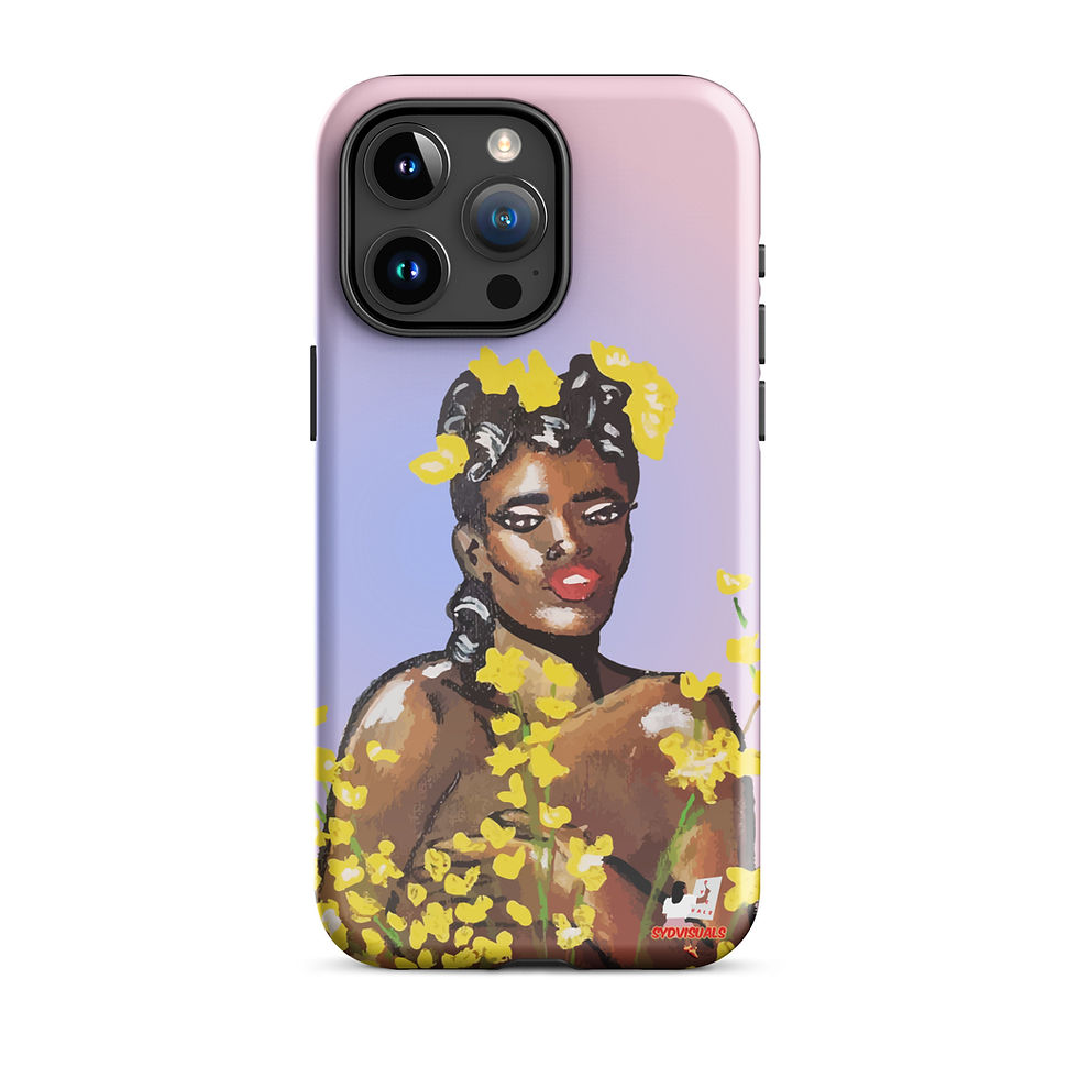 Thumbnail: "Flower Girl" Phone case
