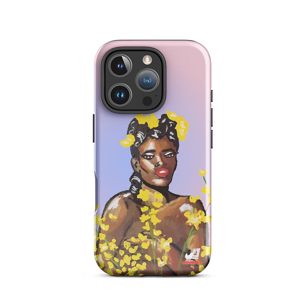 Thumbnail: "Flower Girl" Phone case