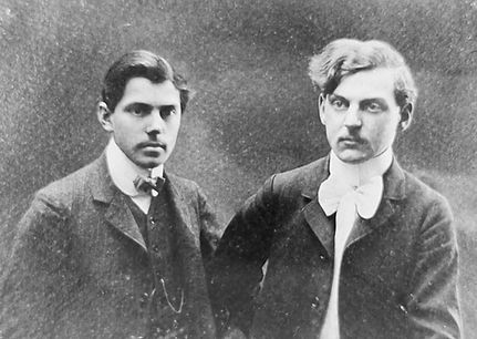 Alwin Spengler (l) und Otto Zollinger (r).