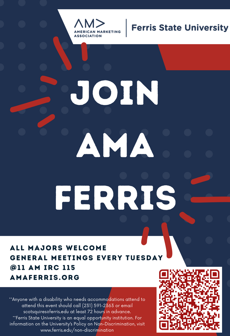 Join AMA Ferris Poster