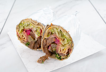 Beef Shawarma Wrap