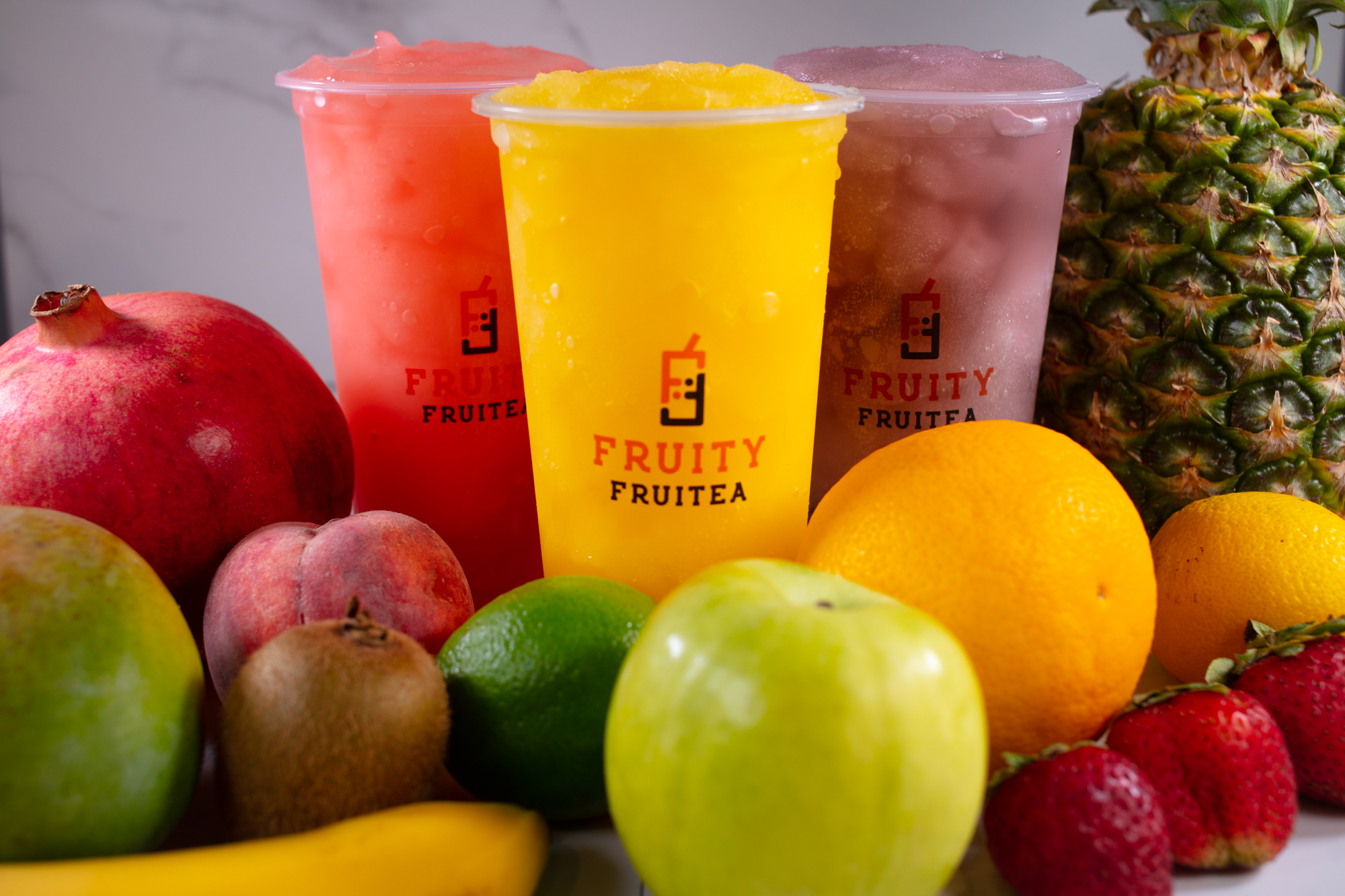 Arranged Food and Objects