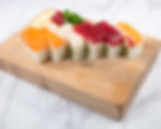 Rainbow Pressed Sushi