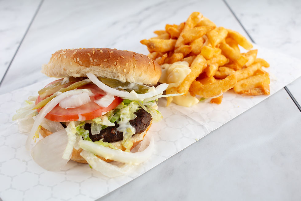 Burger And Fries